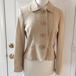 Talbots tweed jacket *fits like a modern 6*